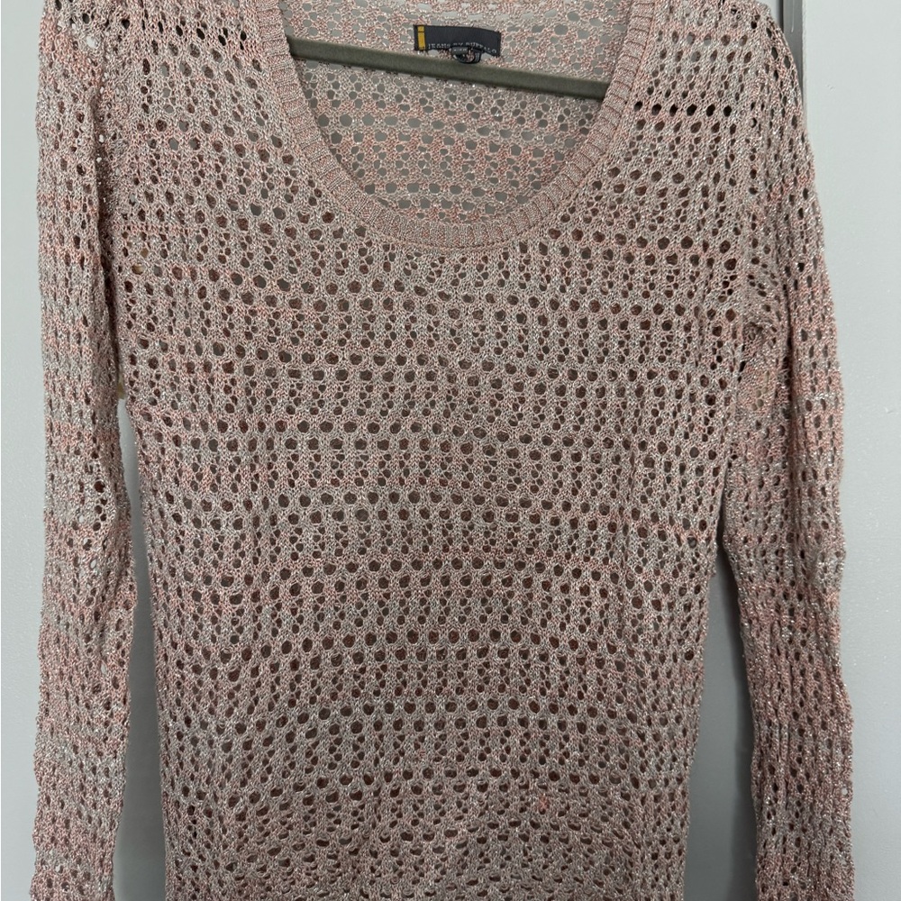 Women's Pink Knit Sweater